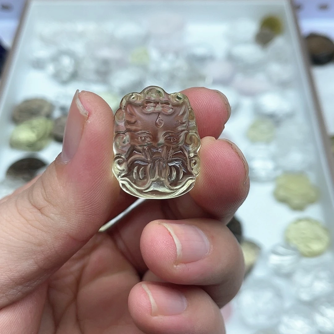 水晶吊坠(不含链)未镶嵌