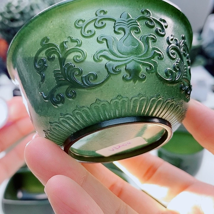 和田玉（青玉）未镶嵌把件微瑕