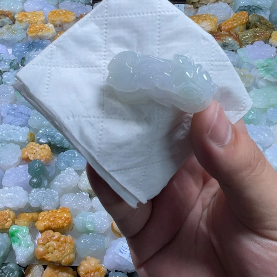 翡翠未镶嵌颈饰天然