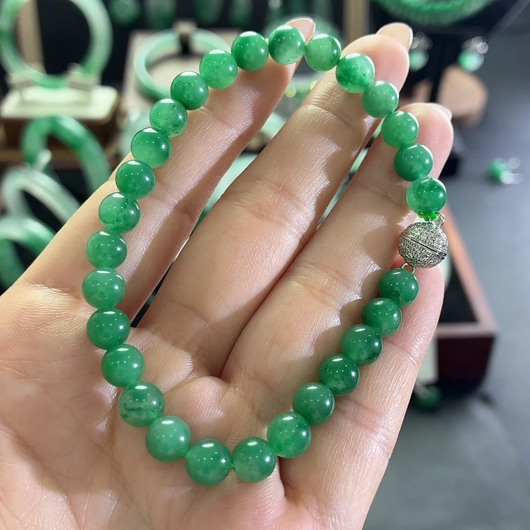 石英质玉未镶嵌手串