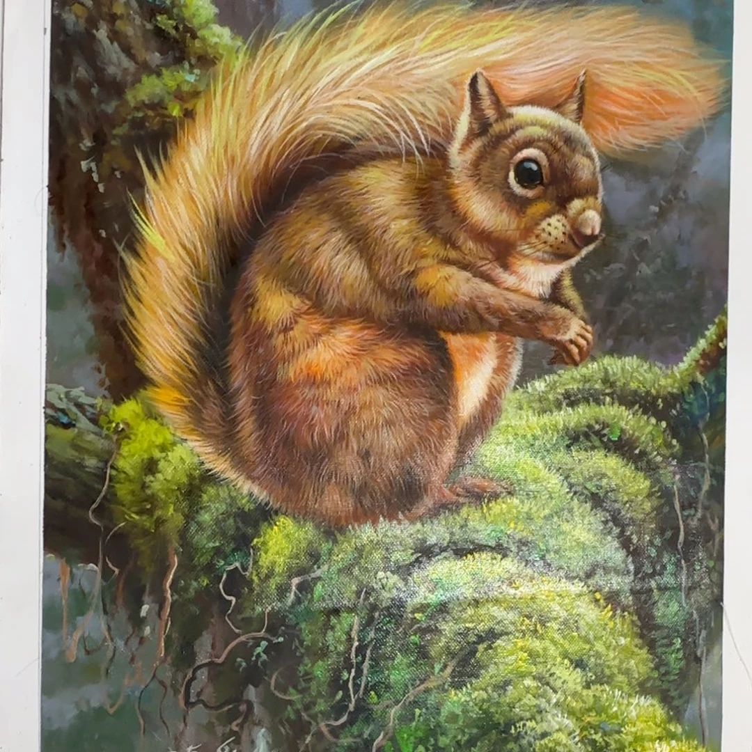 油画加油加油努力加油加油