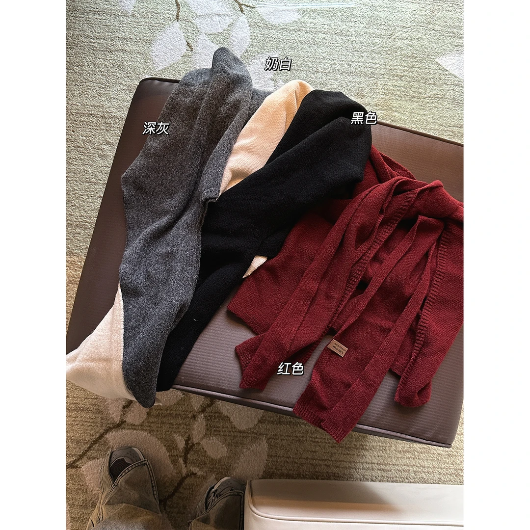 11.11生活馆甄选高端线秋冬100羊毛针织保暖围巾大披肩 s250133