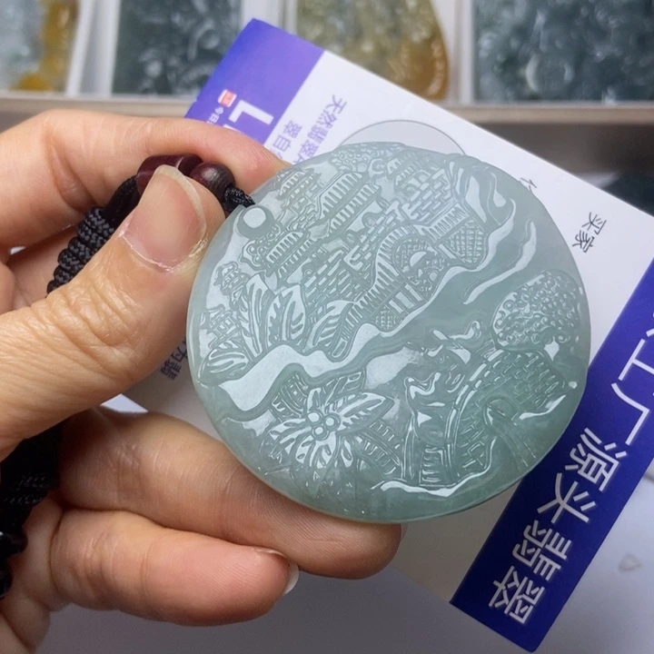 颈饰未镶嵌翡翠翡翠