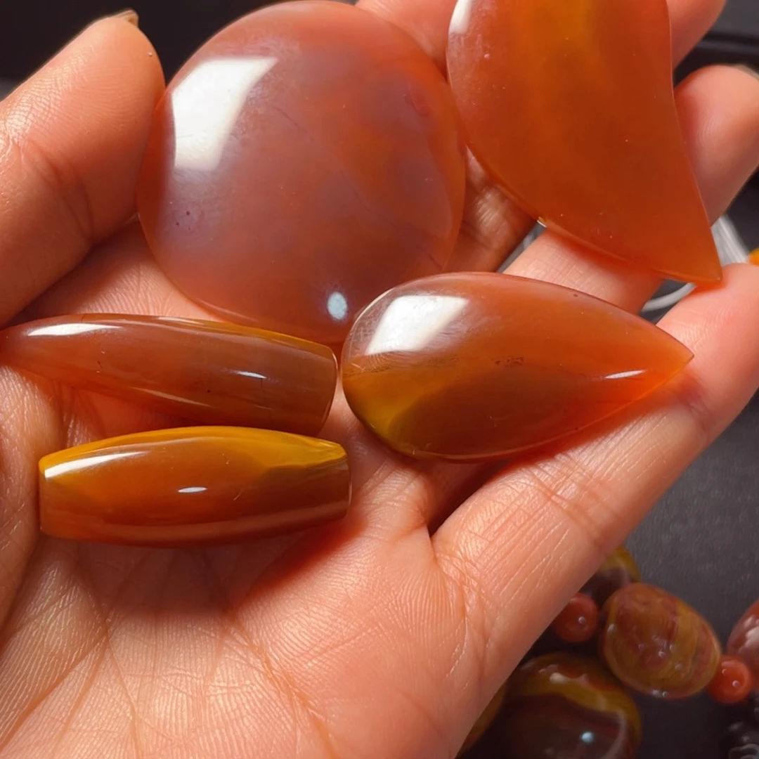 玛瑙/玉髓颈饰未镶嵌$****&