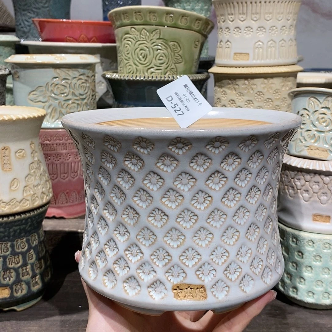 七里烧陶瓷1-20-527口径15超***人