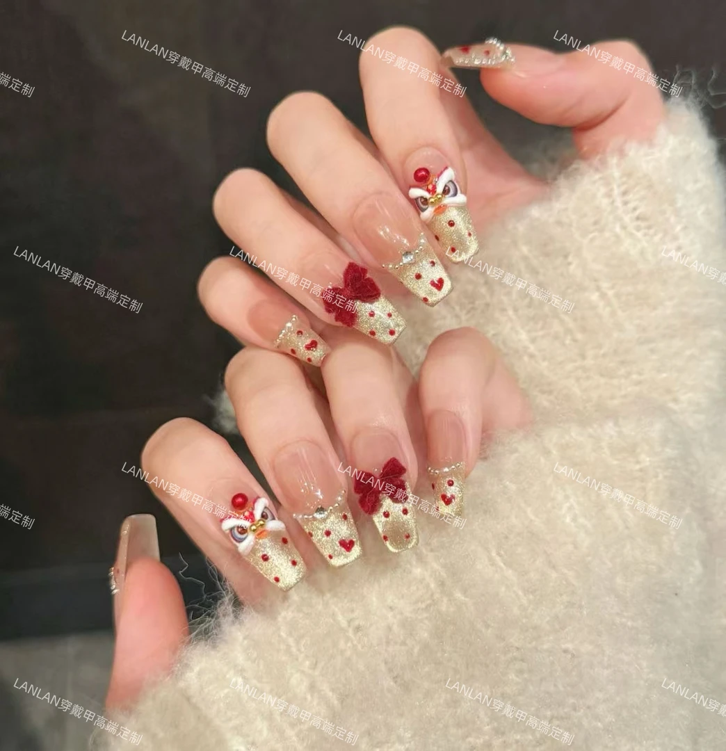 【心悦醒狮】-手工穿戴甲-送工具包