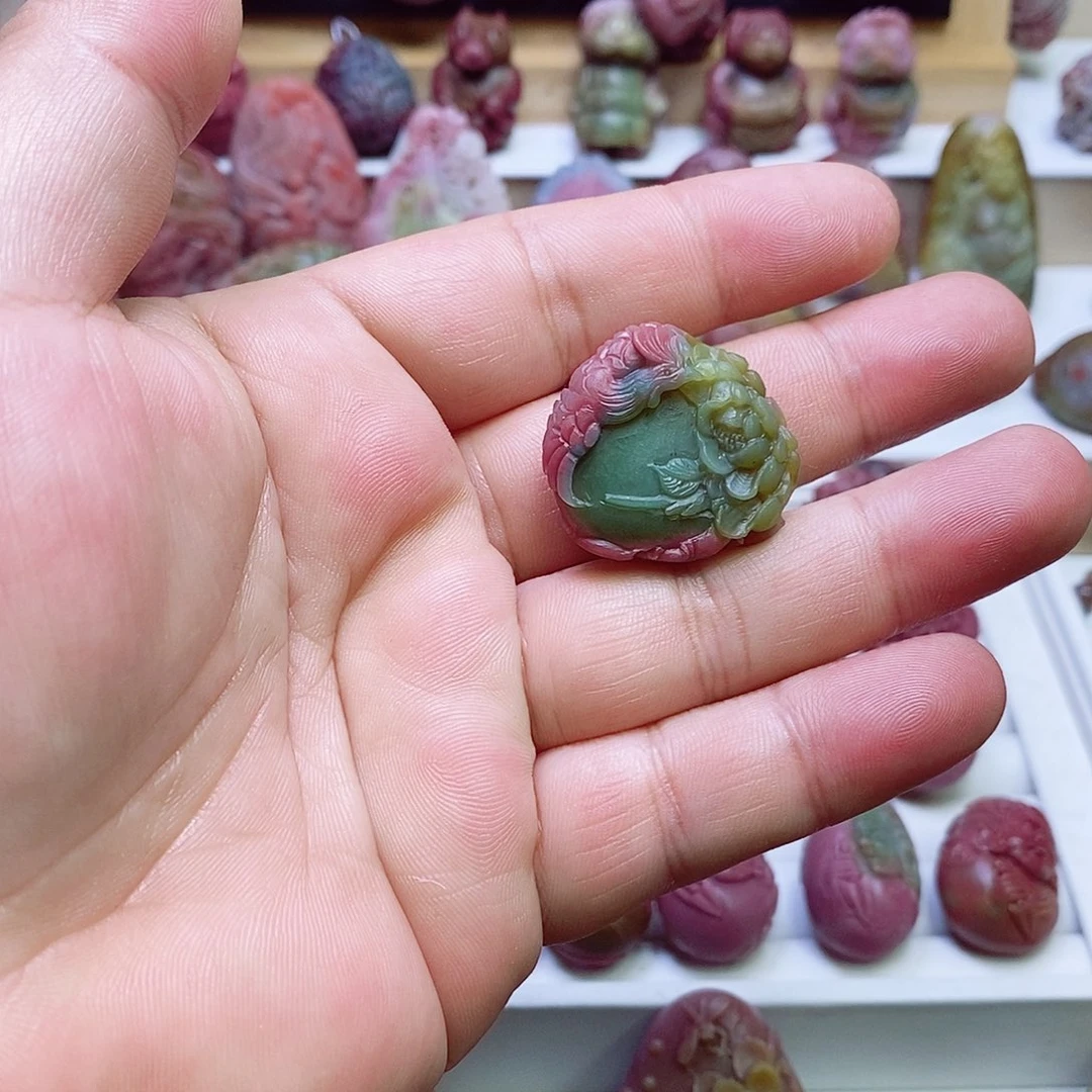 玛瑙/玉髓盐源玛瑙未镶嵌