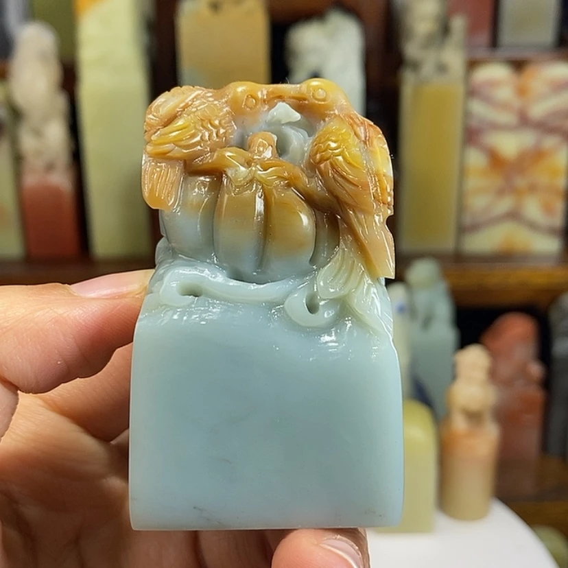 【闪购商品】青田石印石云南。