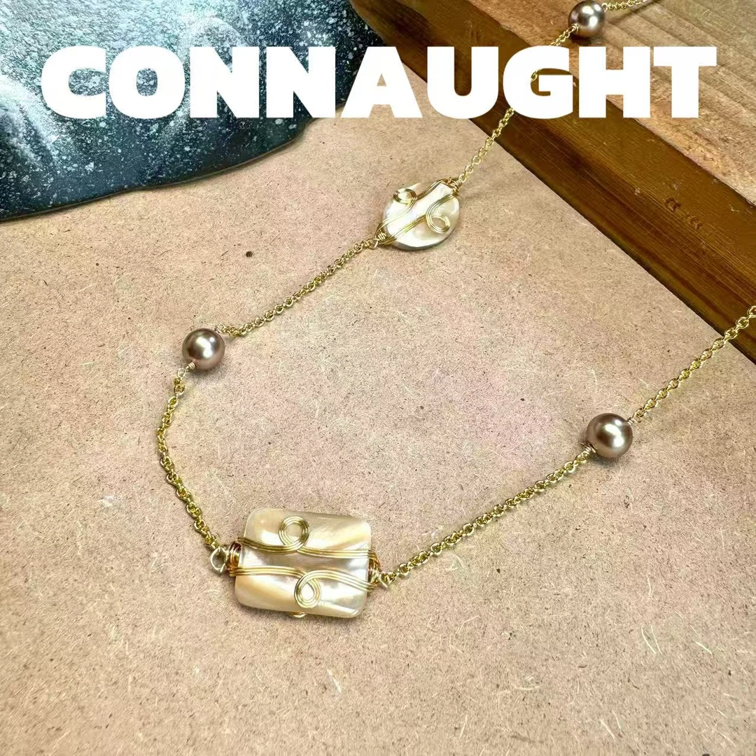 项链 正品CONNAUGHT极光巴洛克毛衣链YW766