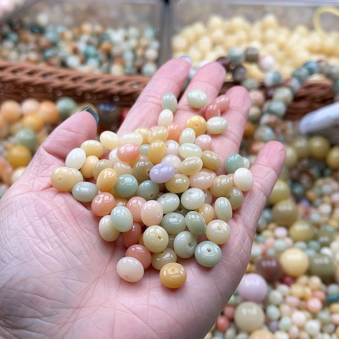 白玉菩提吊坠Q/9mm/100+20颗