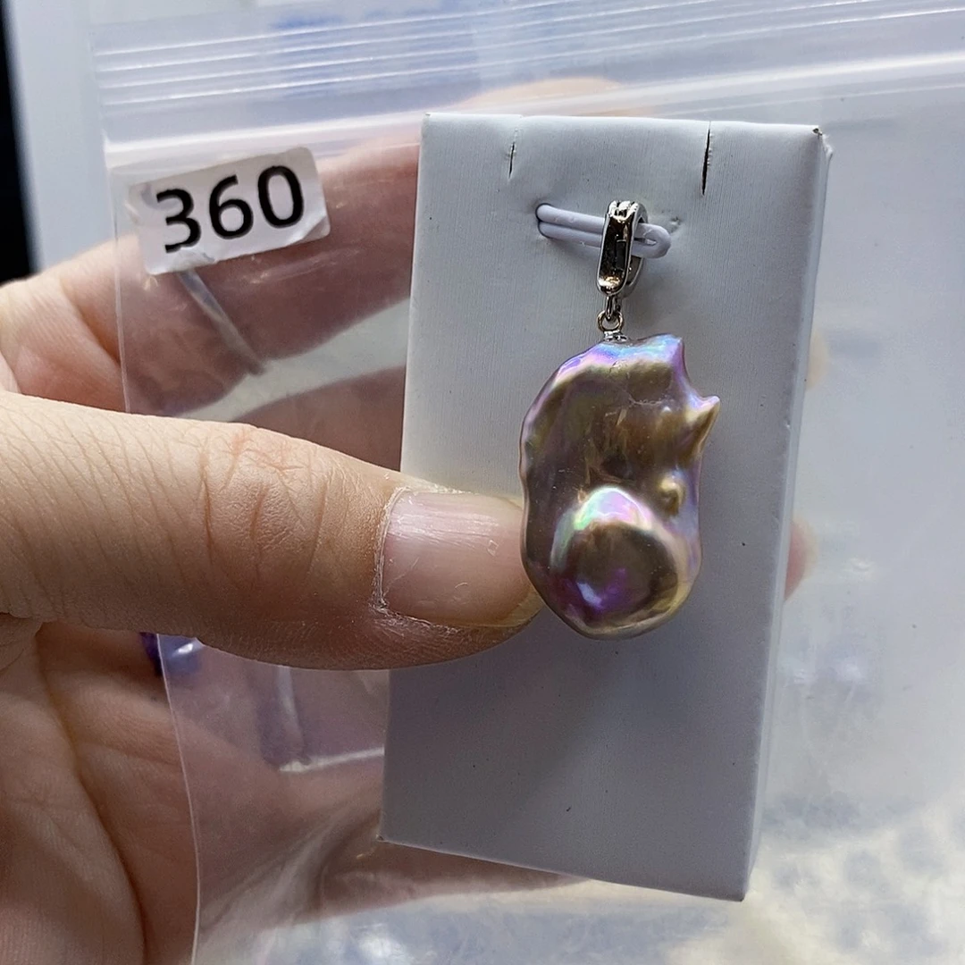 颈饰合金淡水珍珠