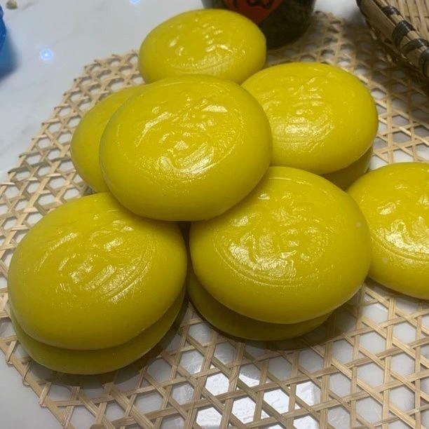 达州非物质文化遗产大竹正宗黄粑粑谷草碱水黄糍粑黄栀子粑粑