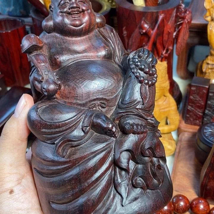 檀香紫檀（小叶紫檀）弥勒佛