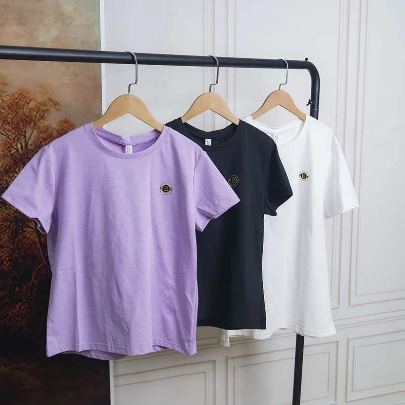 上新款夏季男女款速干衣宽松百搭短袖T恤 25166