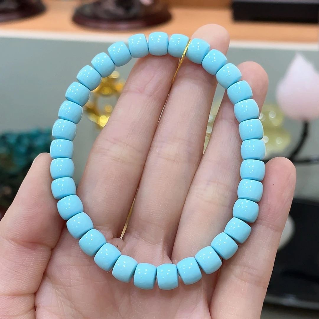 绿松石未镶嵌颈饰