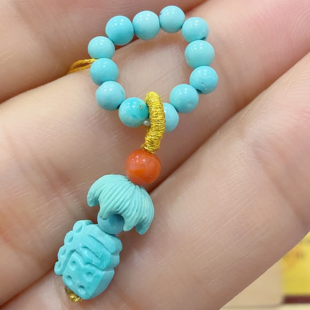 绿松石未镶嵌配饰