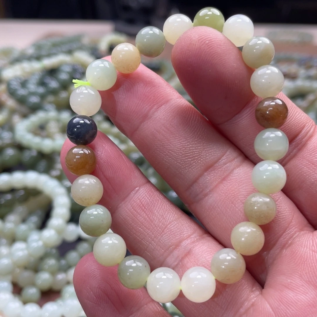 和田玉手链未镶嵌