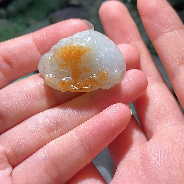 颈饰未镶嵌翡翠天