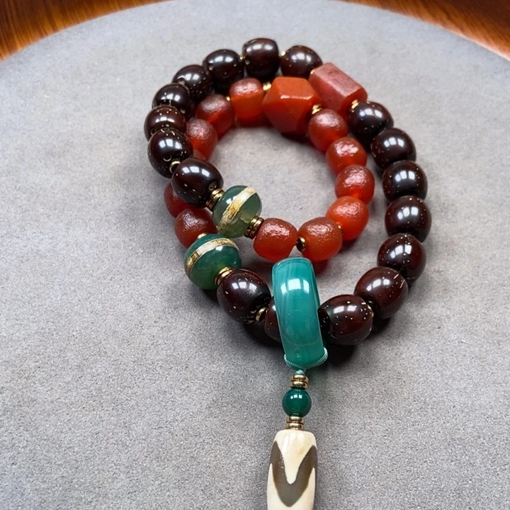 菩提把件未镶嵌紫金鼠