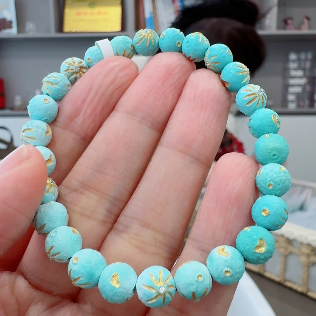 未镶嵌绿松石珠宝奇石