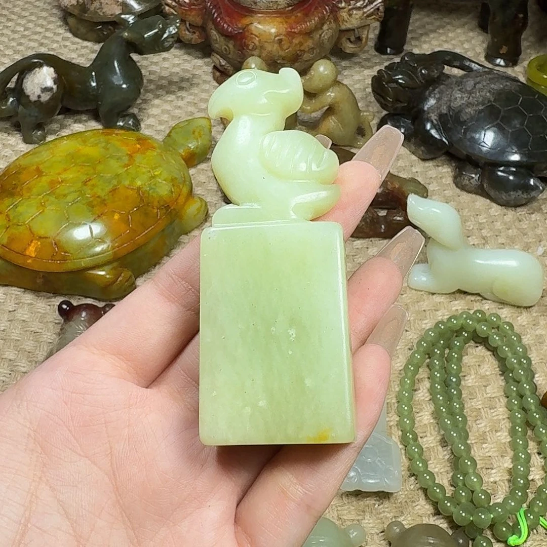 白玉菩提吊坠挂件