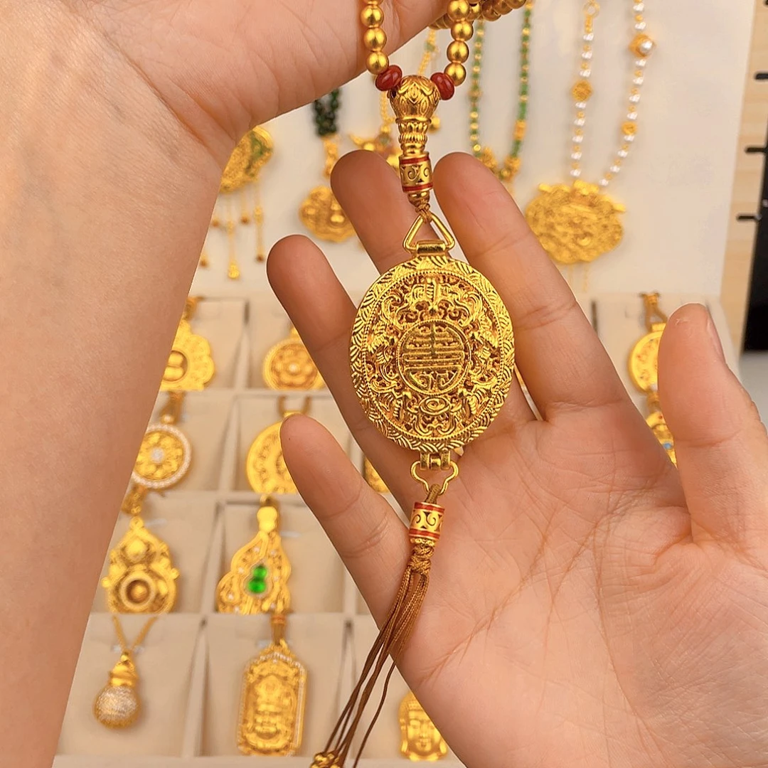 周***始铜合金铜合金吊坠流苏