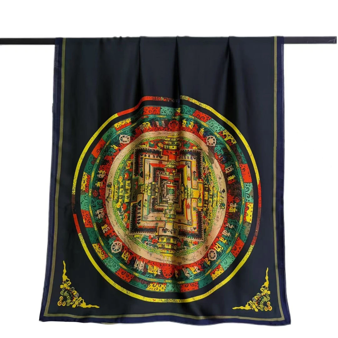 圆梦图腾 180*90长巾百搭美丽围巾