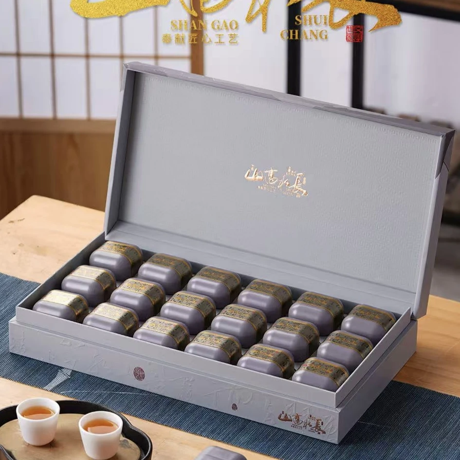 山高水长 肉桂茶叶盒装 乌龙茶茶叶送礼长辈x27