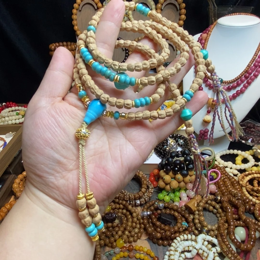 柏香籽/百香籽吊坠百香籽108颗脖挂