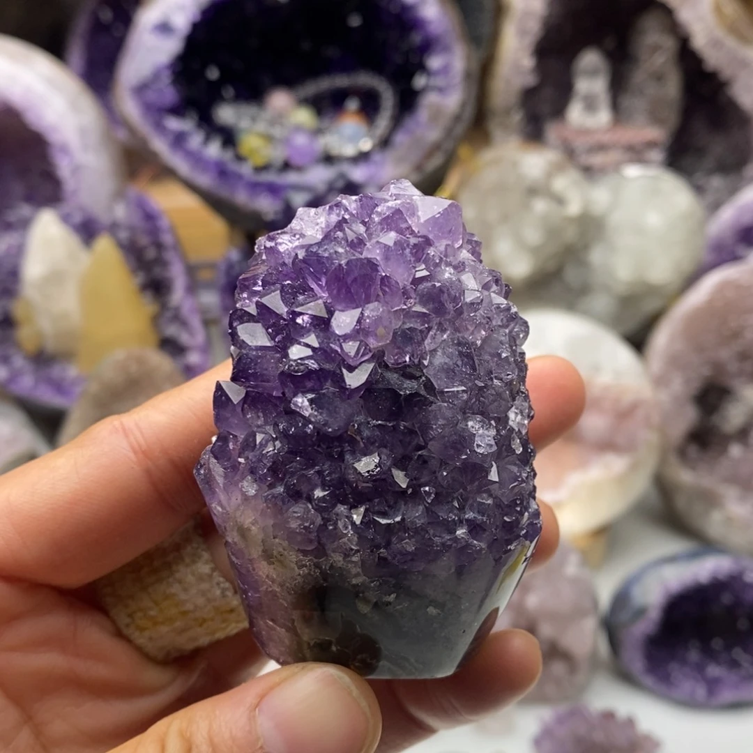 未镶嵌大型摆件（非配饰）紫晶