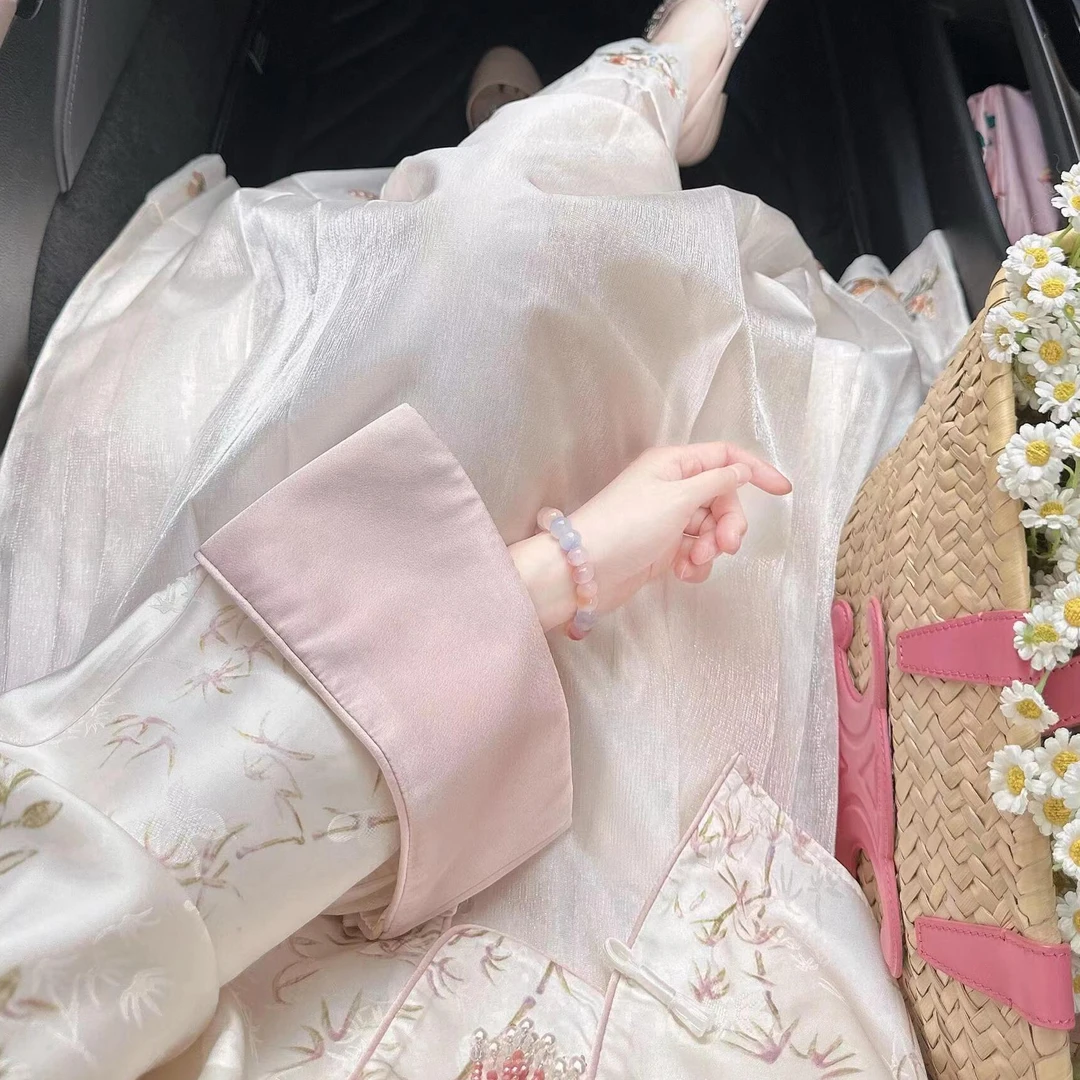 新中式国风上衣女装初春半身裙女2024早春新款设计感半身裙两件套