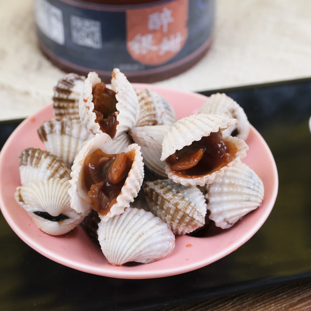 【顺丰】潮龙腐乳醉银蚶360g*2瓶