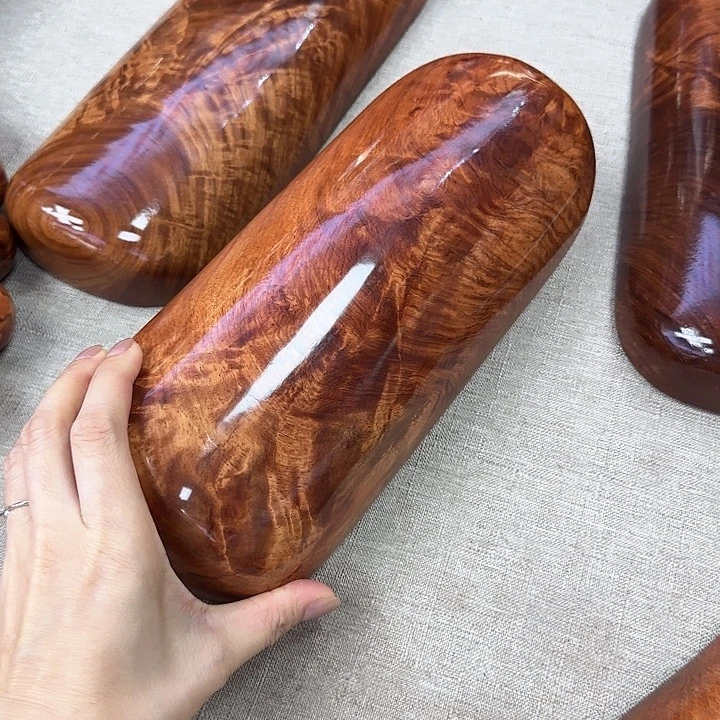 缅甸花梨（花梨木类）枕头缅花
