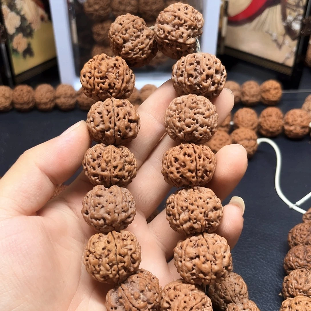 子***产手串金刚菩提六瓣雪花颜色超润