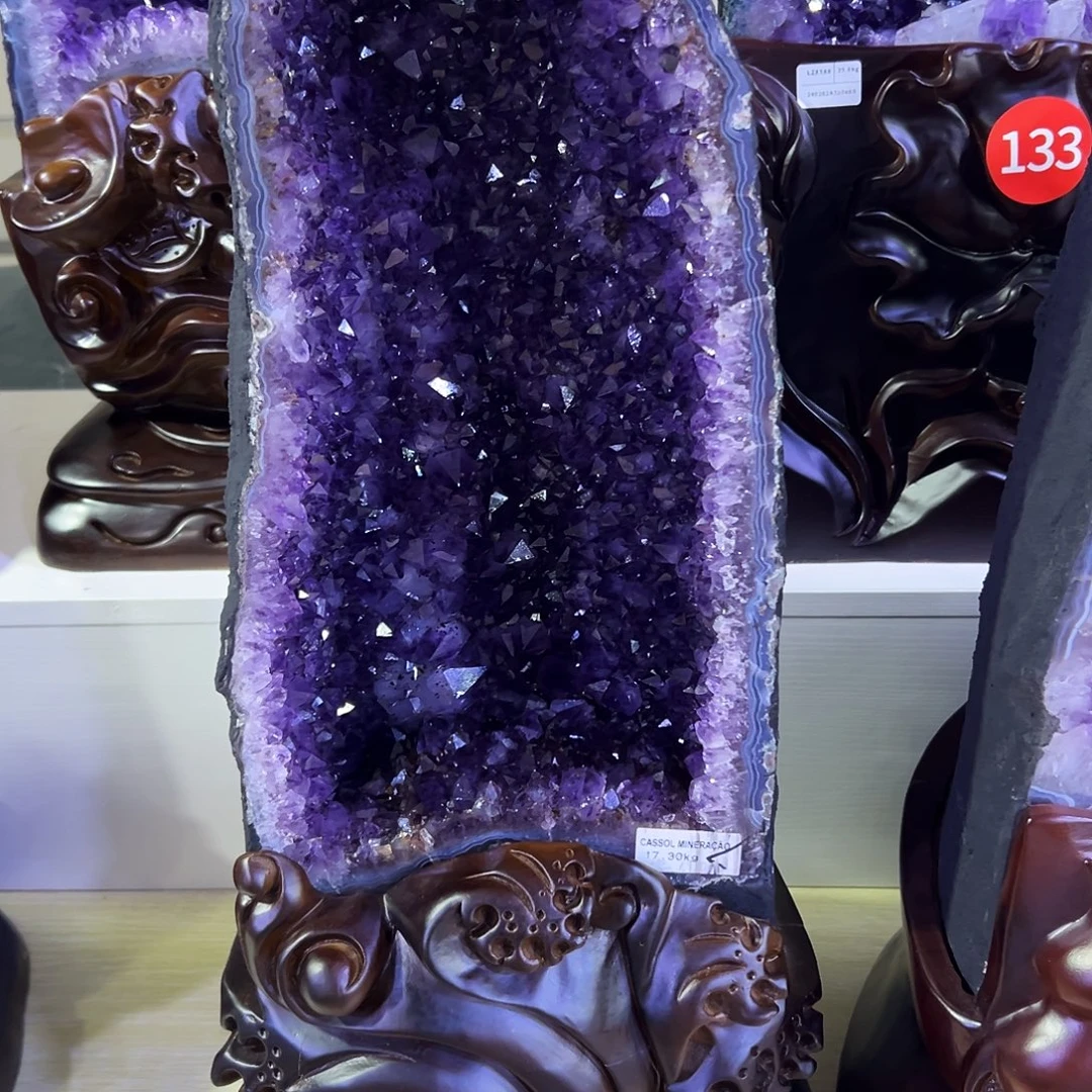 大型摆件（非配饰）未镶嵌紫晶