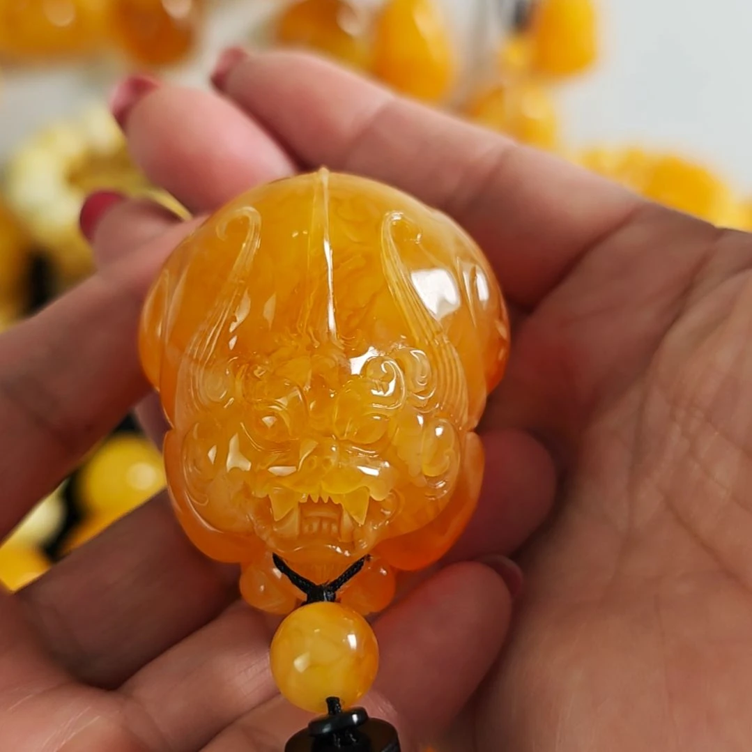 蜜蜡吊坠(赠链)未镶嵌