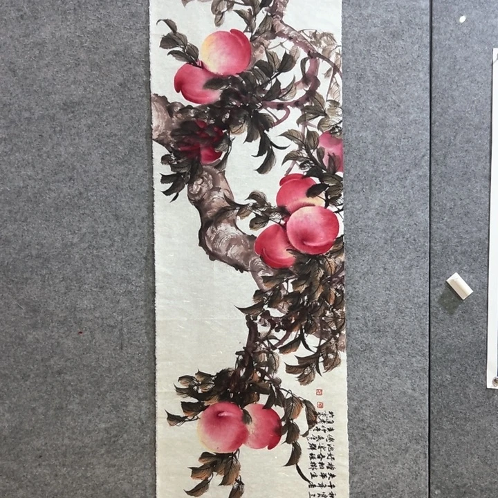 小***宇国画贾进考老师六尺180*60厘米