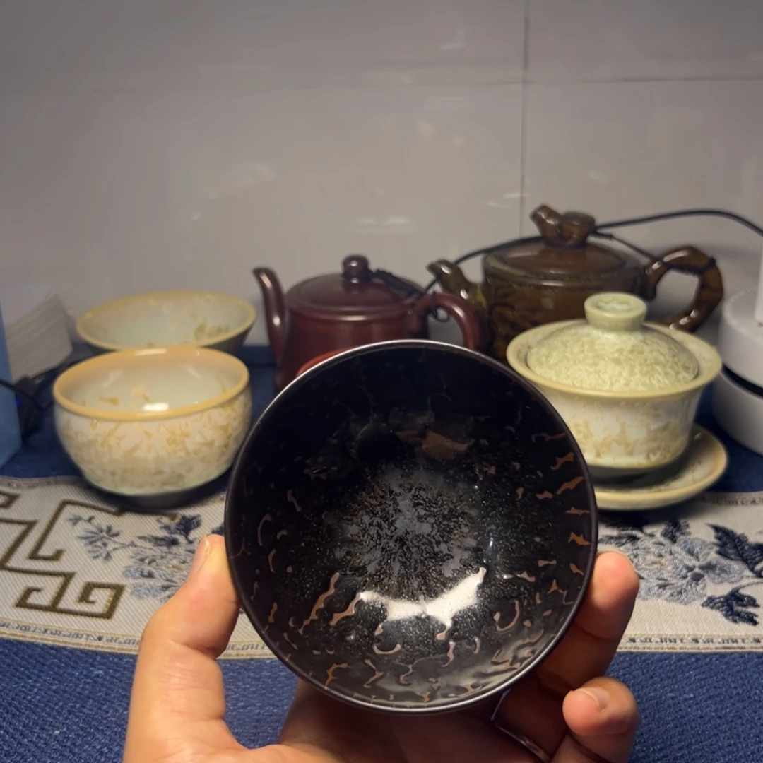 建阳建盏喝茶主人杯