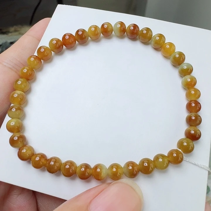 未镶嵌定制翡翠手串