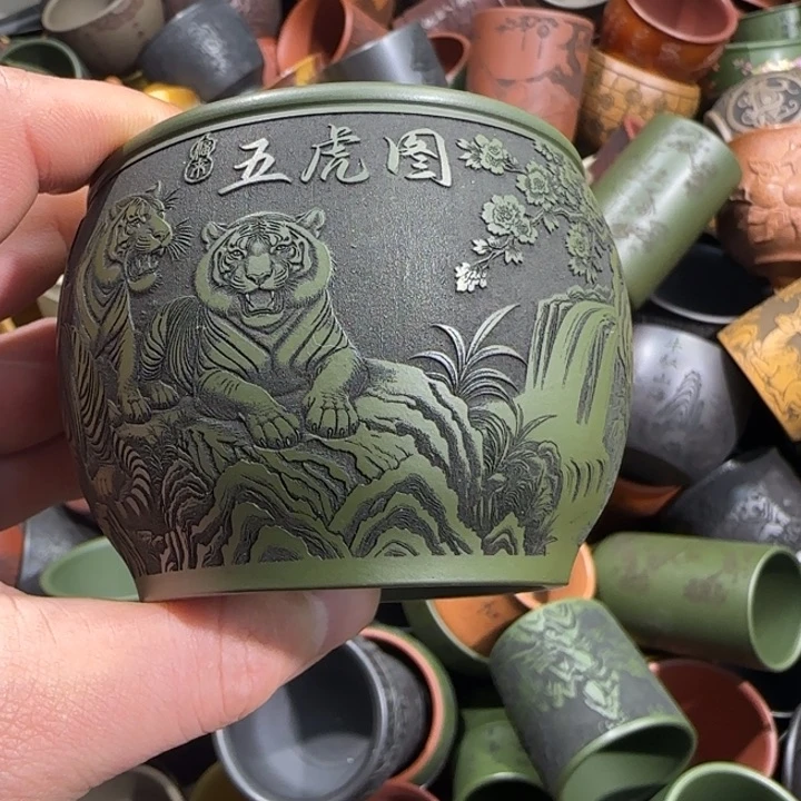 茶杯紫砂全手工制作工艺