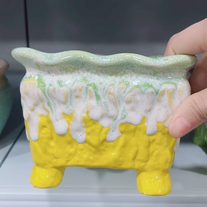 多肉陶瓷花盆满10元包邮