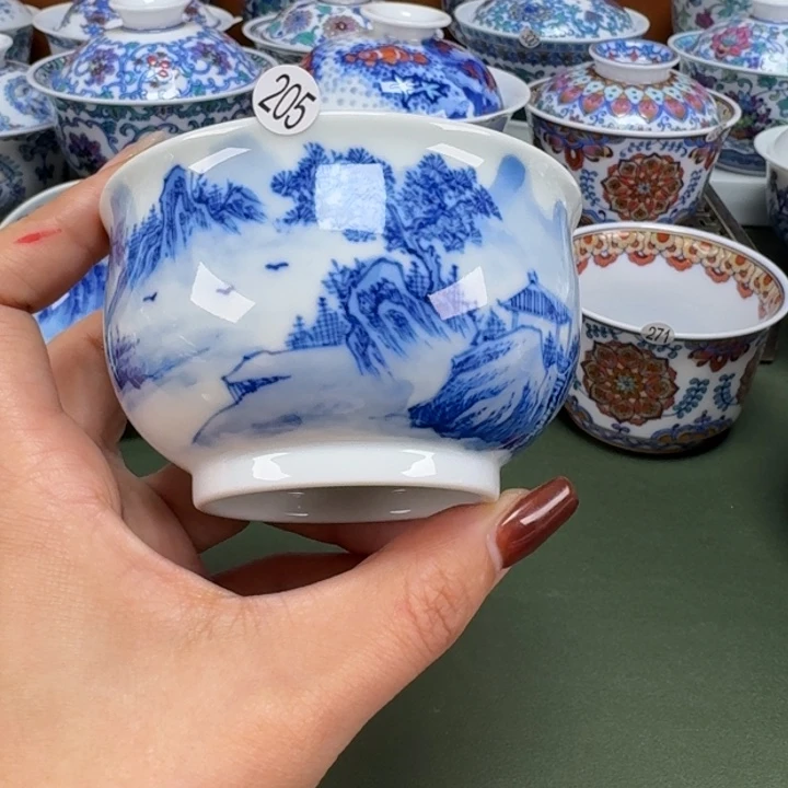 沙沙手工手绘茶具205