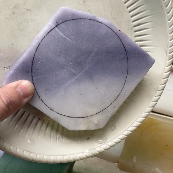 石英质玉未镶嵌珠宝半成品