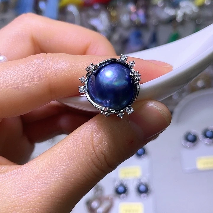 颈饰淡水珍珠合金16