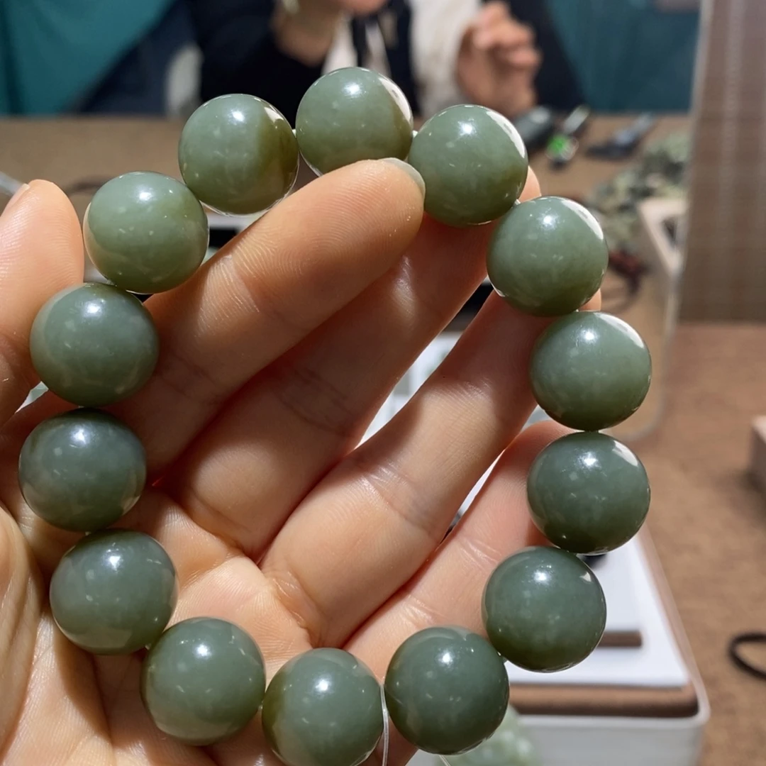 和田玉未镶嵌手链116