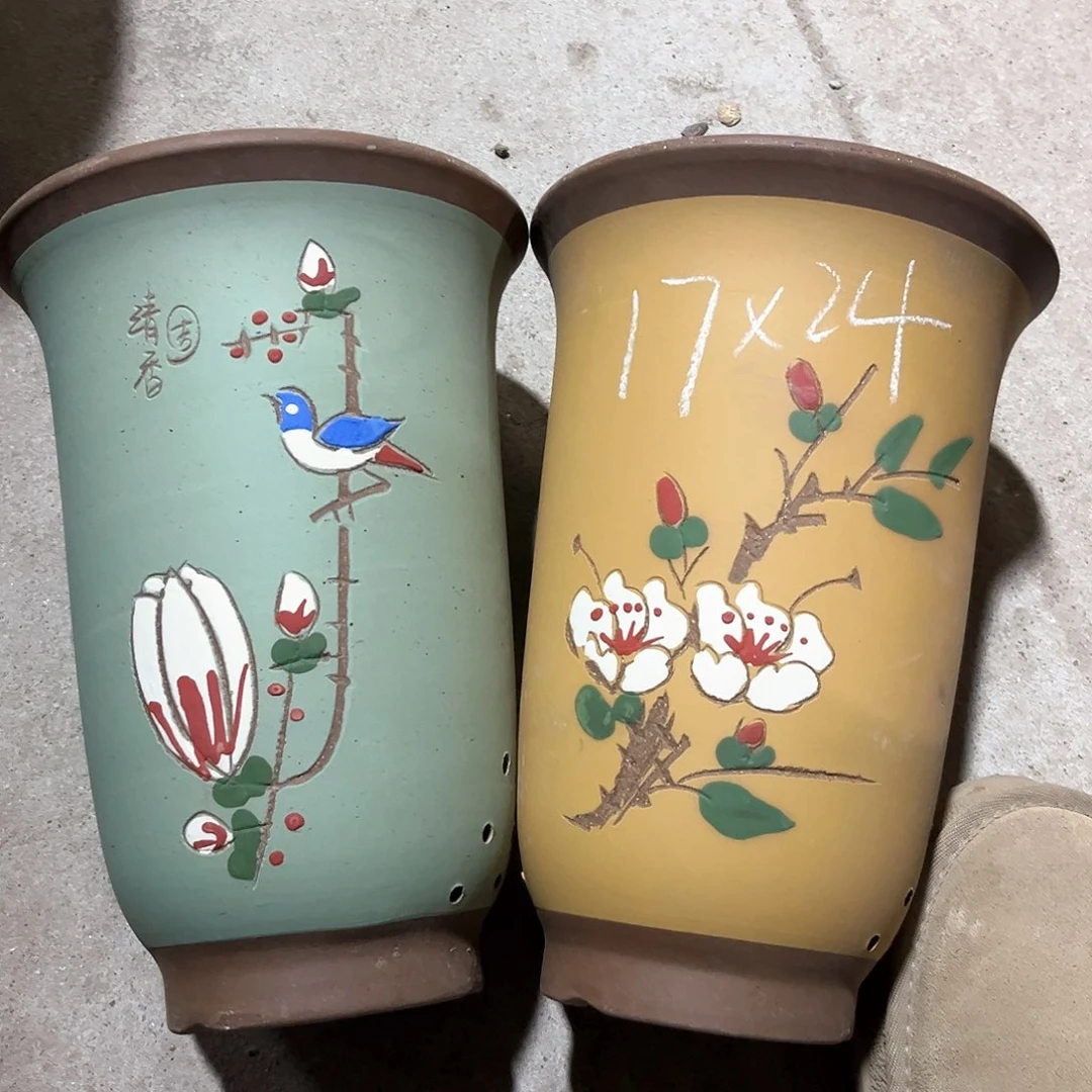 紫砂花盆宜兴紫砂花盆