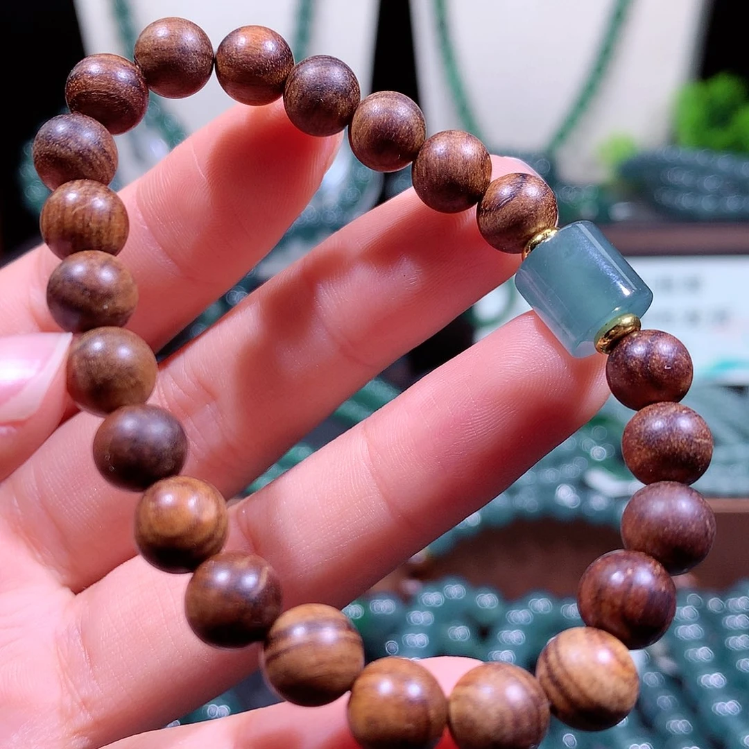 翡翠未镶嵌手链天然a货翡翠手串10