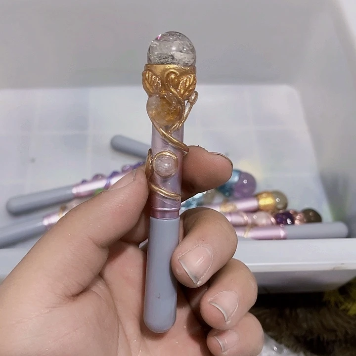 努***刘摆件水晶未镶嵌水晶