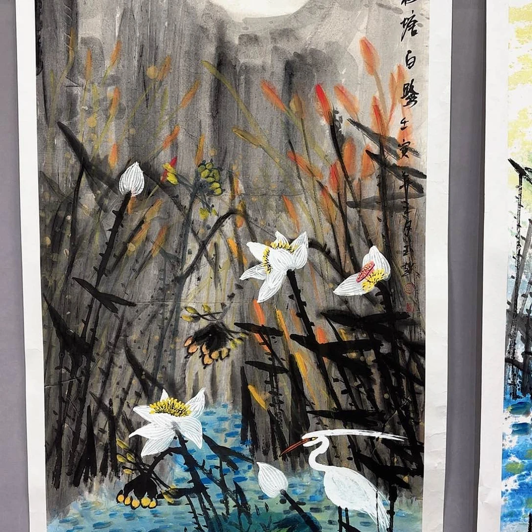 国画国画纯手绘作品请放心去藏