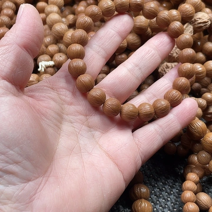山***佳手串猴头核桃1.1同尺盆
